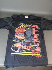 ORIGINAL VTG 1993 L Davey Allison T-Shirt 28 Texaco Havoline Ford NASCAR Racing