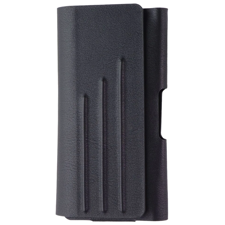 Verizon Universal Pouch Case w/ Clip for Most Medium Smartphones - Black Leather - Image 3 of 4