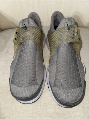 Nike Sock Dart Mens Size 12 Grey Running‎ Training Mesh Strap Shoes 819686-006 Nike Men Sock Dart (medium grey / black-white) main image 3