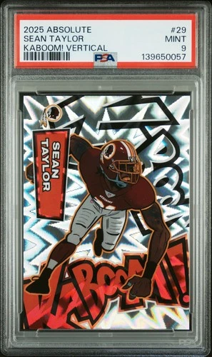 2025 Panini Absolute Sean Taylor Base (PSA 9)