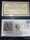 1986 $25 Gold American Eagle. First Day Of Issue. Certificate Of Authenticity.