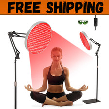 Red Light Therapy Lamp with Stand, 660nm Red 850nm Infrared Light for Body