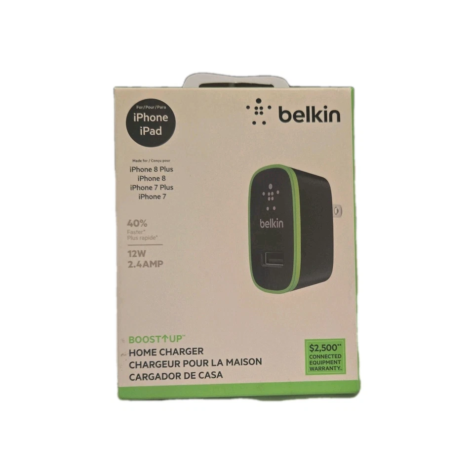 Bell in BOOST↑UP Home Charger (12 Watt/2.4 Amp) NEW WITH FREE SHIPPING - Image 2 of 3