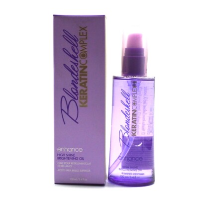 Keratin Complex Blondes Hell Enhance High Shine Brightening Oil 100ml/3.4fl.oz.