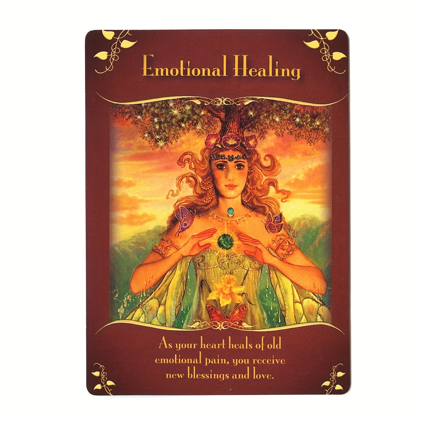 Tarot Deck Magical Messages Fairy Oracle Cards English Divination Collectibles