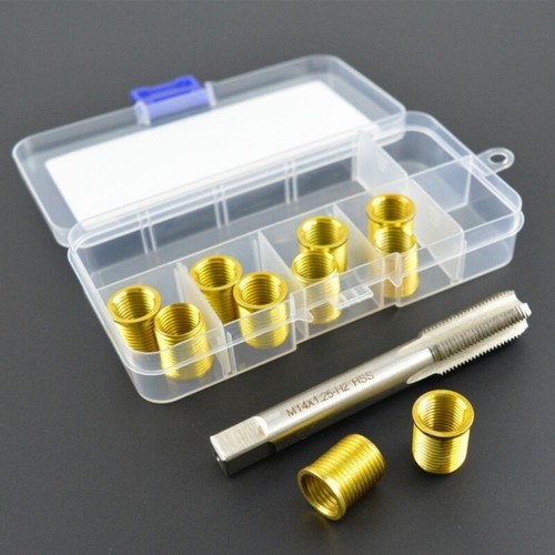Vehicle M12x1.25 Spark Plugs Thread Repair Insert for Extending Engine Lifespans - Picture 3 of 8