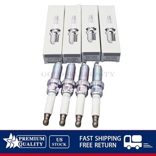 4x For NGK Iridium Spark Plugs 22401-JA01B Fits Altima Rogue Sentra DILKAR6A11 - Picture 2 of 10