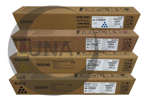 RICOH MP C3504ex Original TONER ( 841817-841818-841819-84182 ) - Bild 2 von 6