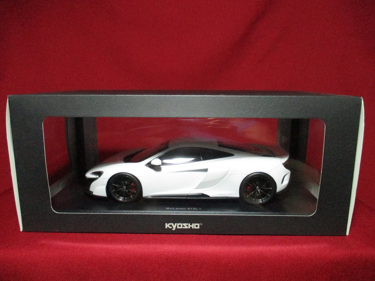 Kyosho - 1:18 - Mclaren 675LT - Wit - Modèle rare