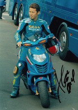 Atsushi Watanabe Hand Signed Rizla Suzuki 7x5 Photo BSB 1.