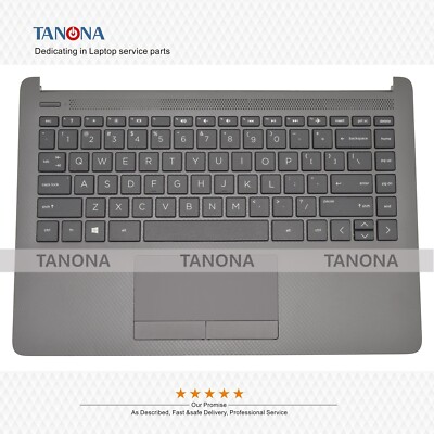 Tastiera + Cornice Superiore Per HP 240 G7 245 G7 246 G7 14" - US - Grigio L44060-001