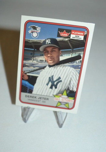 2001 FLEER PLATINUM - DEREK JETER SS NEW YORK YANKEES ALL STARS CARD 282 - Picture 5 of 6