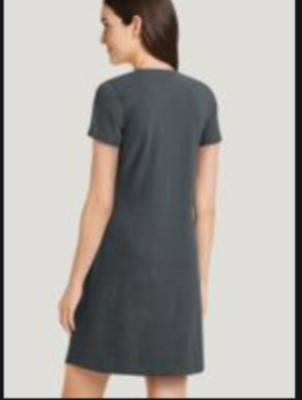 NWT Jockey Women's Pocket casual T-shirt Dress Urban Chic Size L