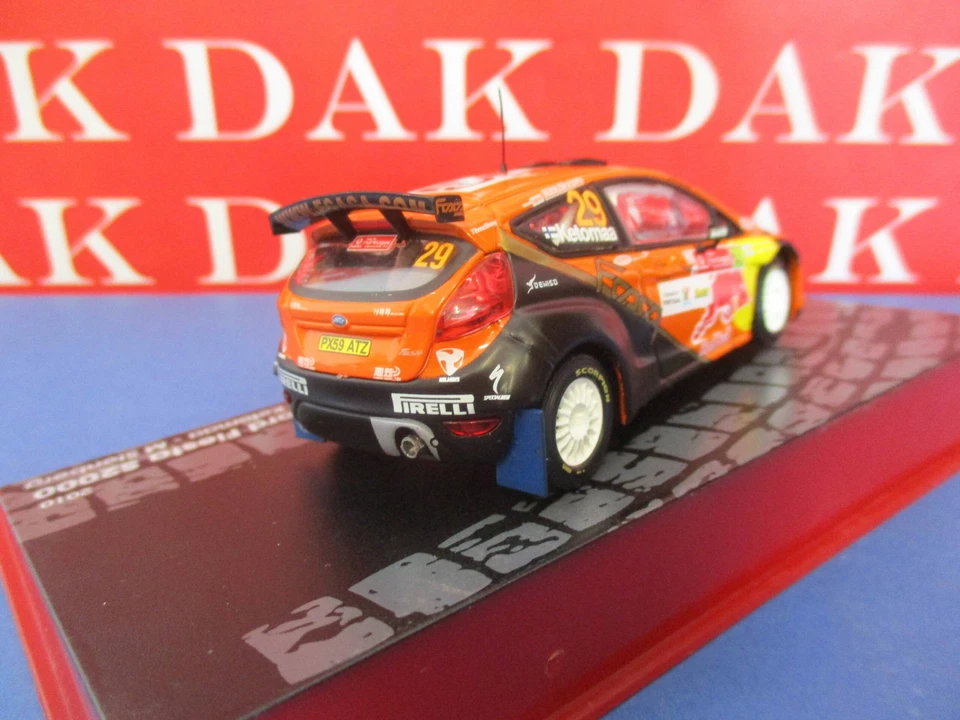 Die cast 1/43 Modellino Auto Ford Fiesta S2000 Rally di Portogallo 2010 J.Ketoma - Immagine 3 di 4