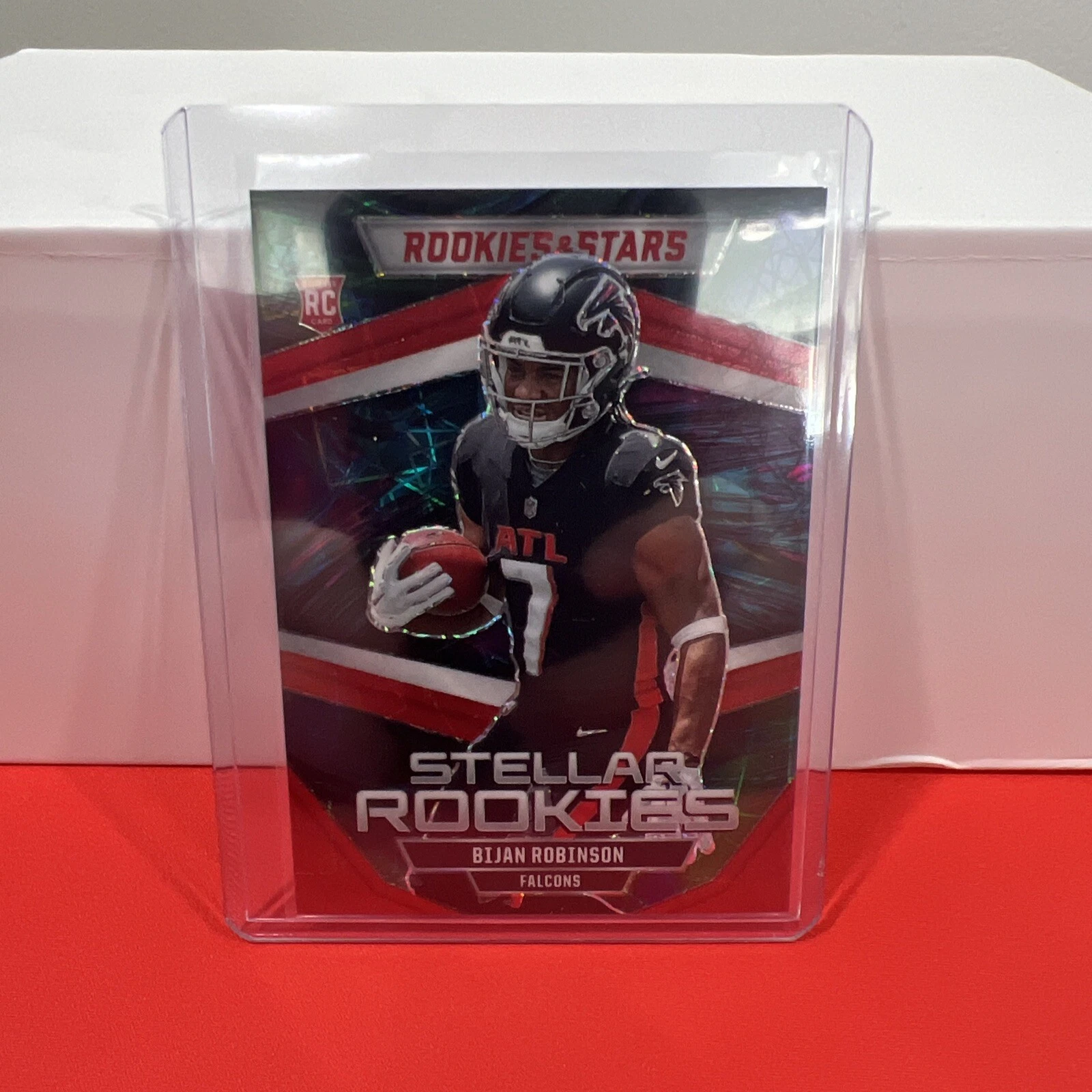 Bijan Robinson Panini Rookies & Stars Stellar Rookies #SR1 Black 1/1