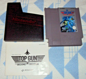 Top Gun - Second Mission  Nintendo NES  Mit Verpackung und Anleitung