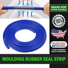 80ft Car Door Edge Rubber Seal Strip Trim Guard Molding Anti-Scratch Protector