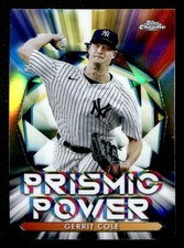 2021 Topps Chrome Prismic Power Gerrit Cole New York Yankees #PP-5