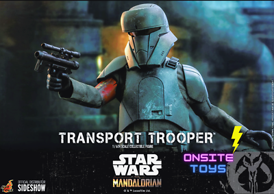 HOT TOYS STAR WARS MANDALORIAN: TRANSPORT TROOPER NEW SHIPPER