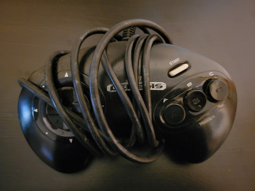 SEGA GENESIS Model 2 Console MK-1631 w/OEM 2 Controllers AC Tested Works! - Picture 9 of 11