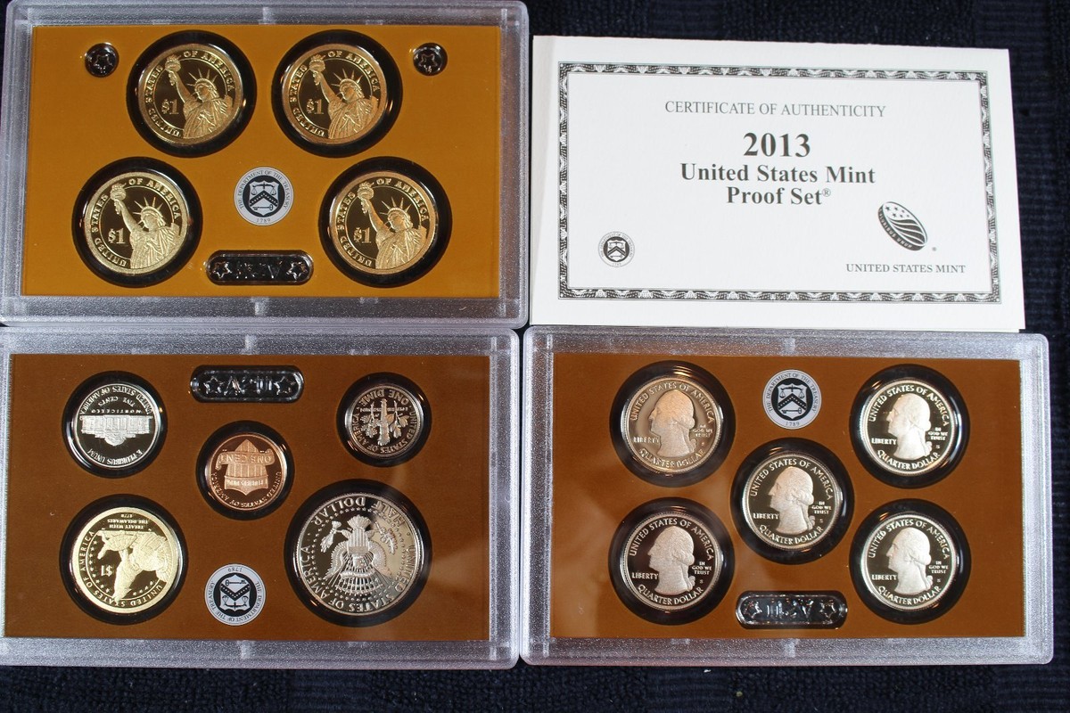 2013 Clad US Mint Proof Set With Box And COA | eBay