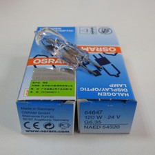 OSRAM Surgical Shadowless Lamp 64647 24V120W G6.35 Microscope Halogen Light Bulb
