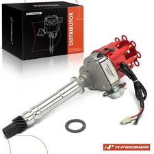 Ignition Distributor w/ Cap & Rotor for Chevy SBC BBC 283 305 327 454 350 V8 R2R
