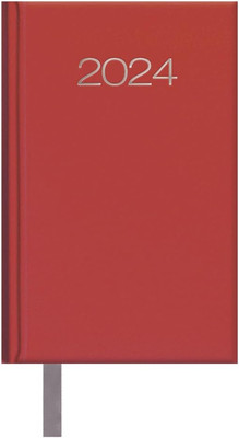 12244 Pocket Agenda 2018, Woche Vista mit Motiv Lissabon, 8.5 x 13 cm, bordeaux