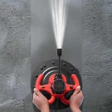 15" Electric Handheld Wall Plastering Machine Concrete Cement Mortar Trowel 110v