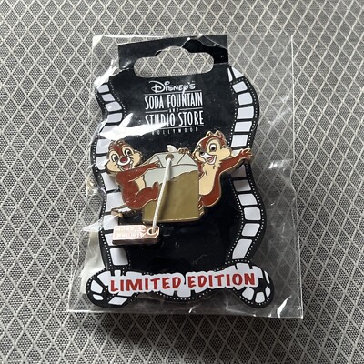 Chip And Dale Disney Pin DSF Le Tea