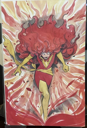 Jean Grey #2 (Marvel Comics November 2023) Peach Momoko Virgin Variant