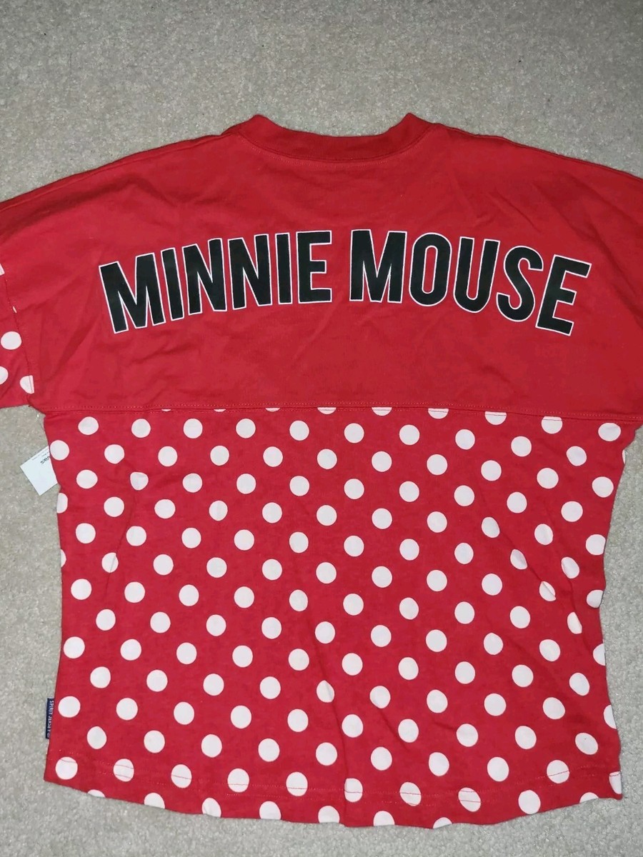 Disney Spirit Jersey Minnie Mouse Red And White Polka Dot Disney Spirit Jersey Minnie Mouse Red And White Polka Dot