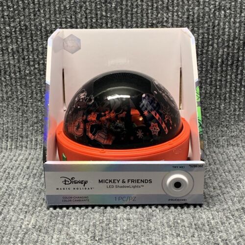 Disney Mickey & Friends LED Rotating Color Changing ShadowLights Projector - NEW - Afbeelding 1 van 17