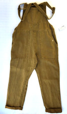 Aerie Women's Corduroy Overalls Ankle Pants Khaki New Sz S/P