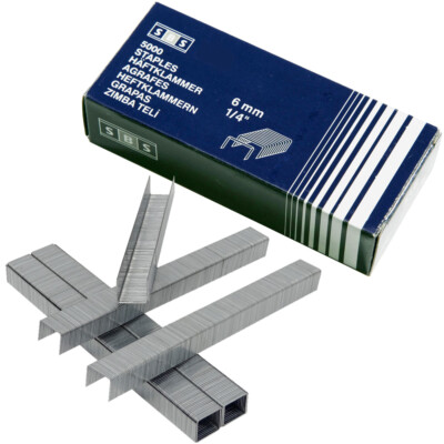SBS  Tackerklammern Typ 53/6/8/10/12/14mm 5.000 Stk. Heftklammern