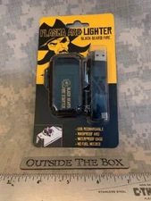 Black Beard Fire PLASMA ARC LIGHTER - USB Recharge, Wind & Waterproof, NO FUEL!