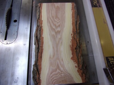 1 PC HONEY LOCUST SLAB CHARCUTERIE BOARD KILN DRIED LUMBER LOT 1392V 3/4'' THICK