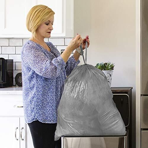 Tall Kitchen Trash Bags 13 Gallon, 160 Total Bags (8 Packs of 20