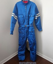 VTG WALLS BLIZZARD-PRUF Insulated Outerwear Coveralls Snowsuit Snowmobile sz M 