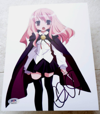 THE FAMILIAR OF ZERO Cristina Vee SIGNED 8X10 Photo JSA COA Louise de La Vallier