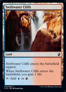 Swiftwater Cliffs x4 - Commander 2019 - NM-Mint, English - Commander 2019