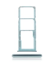 Replacement Dual Sim Card Tray Compatible For Samsung Galaxy A71 A715 Prism Blue