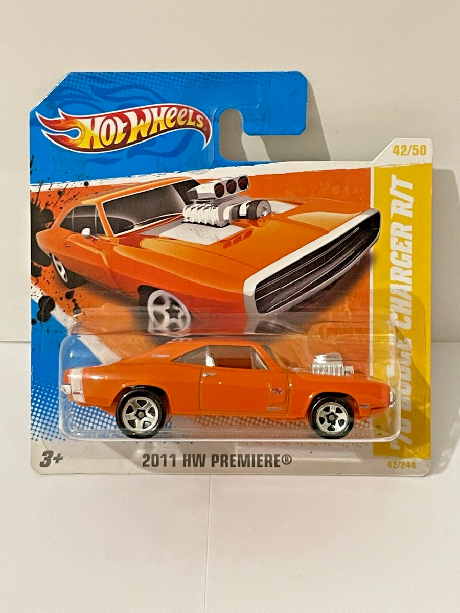 コレクション JR ORANGE CARD 1000 70 Dodge Charger R/T Hot Wheels Premiere New Models 2011 Rare