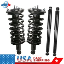 4pcs Front & Rear Complete Shock Struts For 2004-2015 Nissan Titan 5.6L 4WD