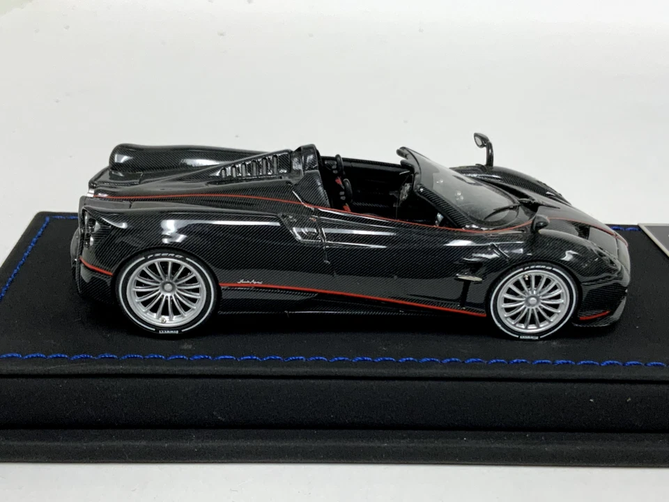 1/43 Peako Pagani Huyara Roadster Black Carbon  limited 50 piece  31117  TA066 - Image 3 of 4