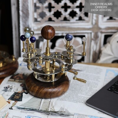 Orrery Luxury Home Décor Solar System, Gift for Husband