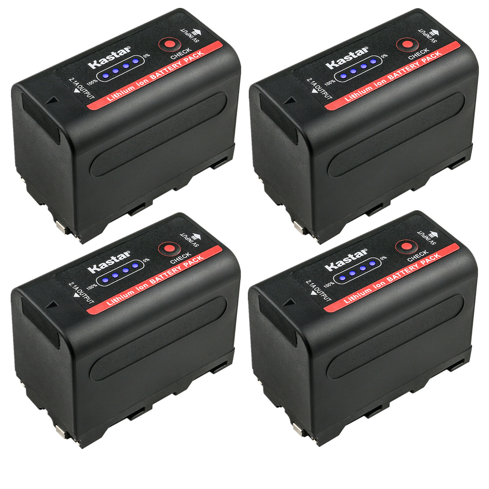 Kastar NP-F780 Battery Replace for Sony NP-F330 NP-F550 NP-F