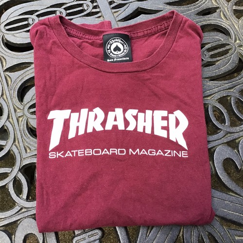 Maroon Burgundy THRASHER SKATEBOARD 