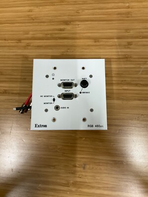 Extron RGB 460xi With Wall Plate Video Interface Converter