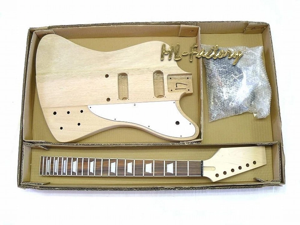 E-Gitarren-Bausatz/Guitar DIY Kit ML-Factory® F-Bird Style Mahagoni - Bild 3 von 3